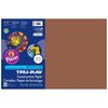 Pacon Tru-Ray® Construction Paper, Warm Brown, 12x18in, PK250 P103057